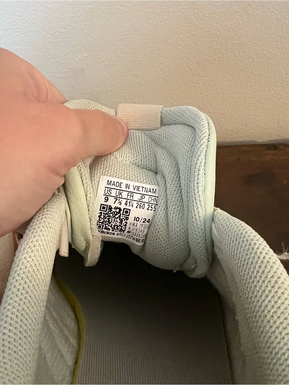 Adidas VL Court 3.0 Sneakers Coral Seafoam Green